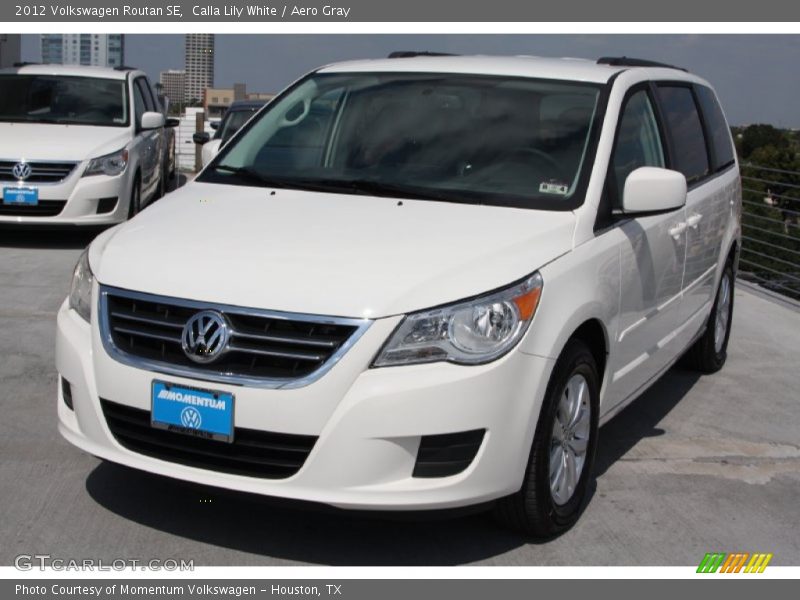 Calla Lily White / Aero Gray 2012 Volkswagen Routan SE