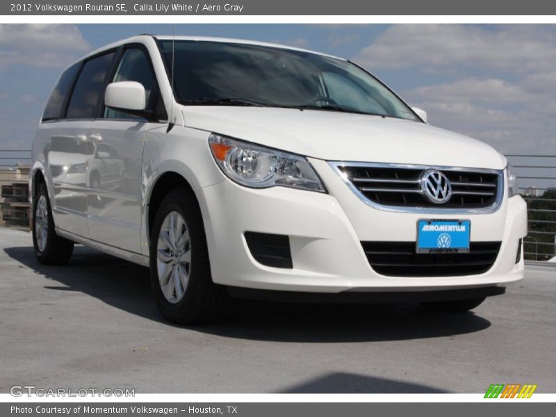Calla Lily White / Aero Gray 2012 Volkswagen Routan SE