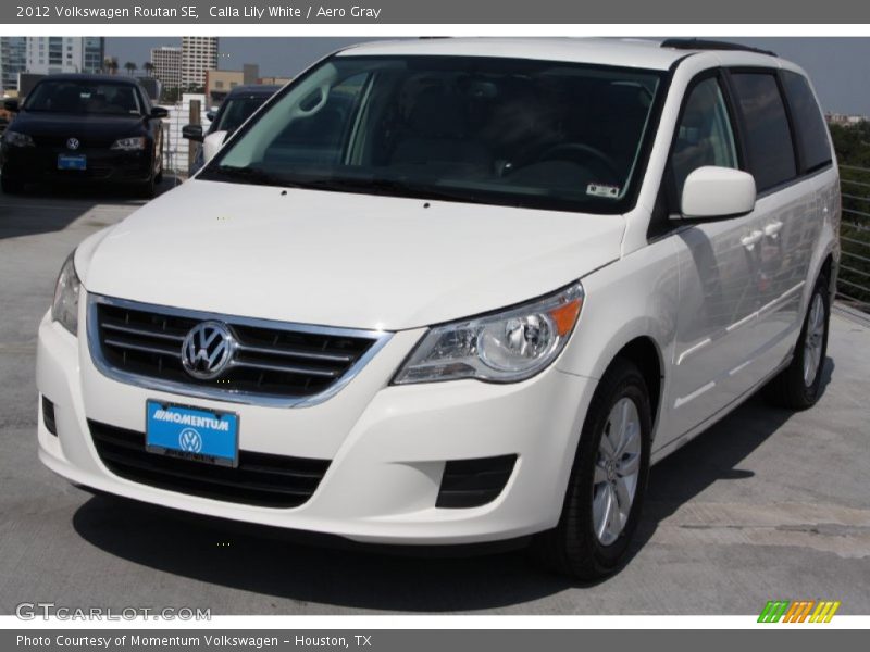 Calla Lily White / Aero Gray 2012 Volkswagen Routan SE