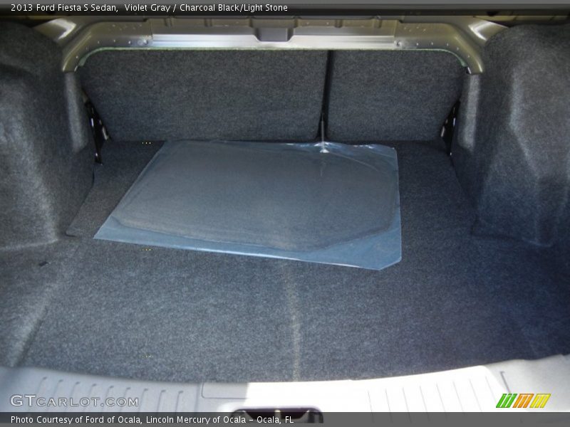  2013 Fiesta S Sedan Trunk