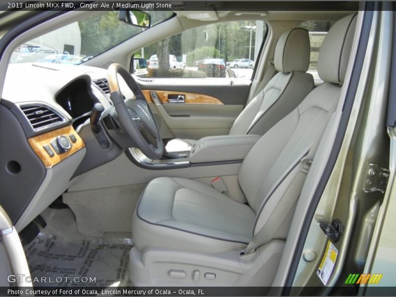 Front Seat of 2013 MKX FWD