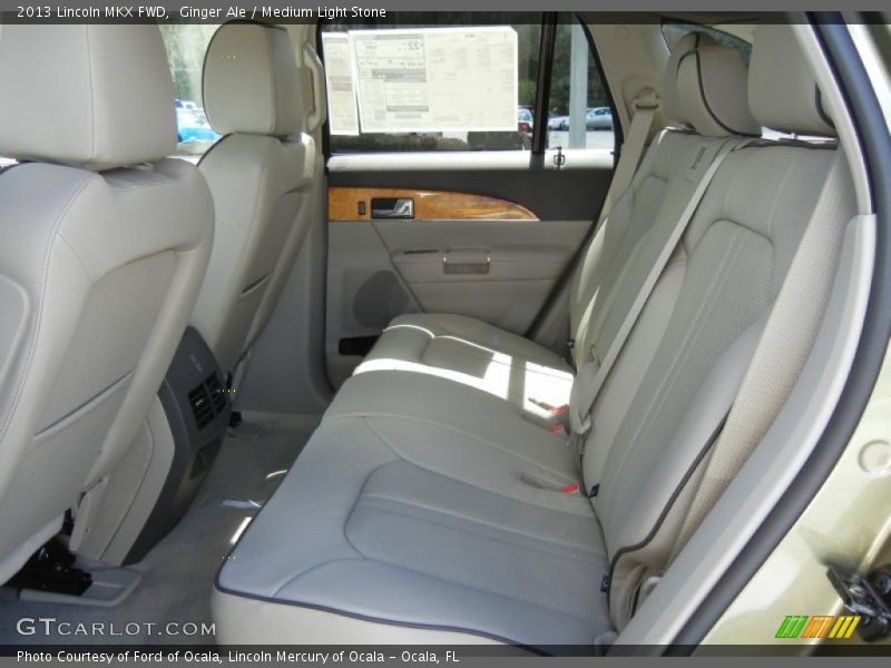 Rear Seat of 2013 MKX FWD