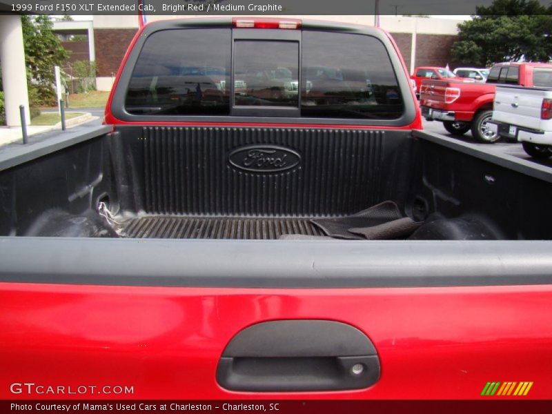 Bright Red / Medium Graphite 1999 Ford F150 XLT Extended Cab