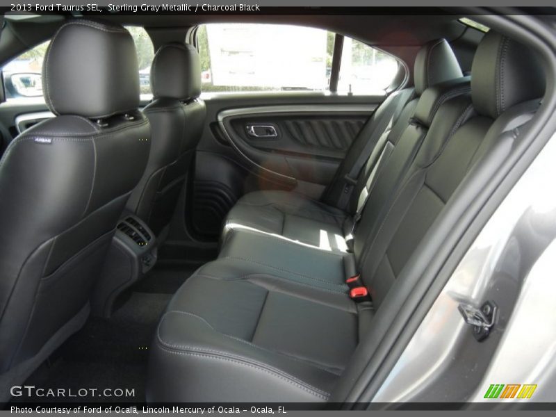 Sterling Gray Metallic / Charcoal Black 2013 Ford Taurus SEL