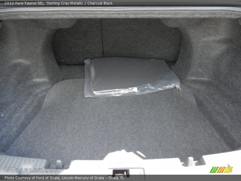 Sterling Gray Metallic / Charcoal Black 2013 Ford Taurus SEL