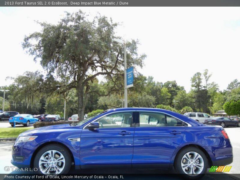  2013 Taurus SEL 2.0 EcoBoost Deep Impact Blue Metallic