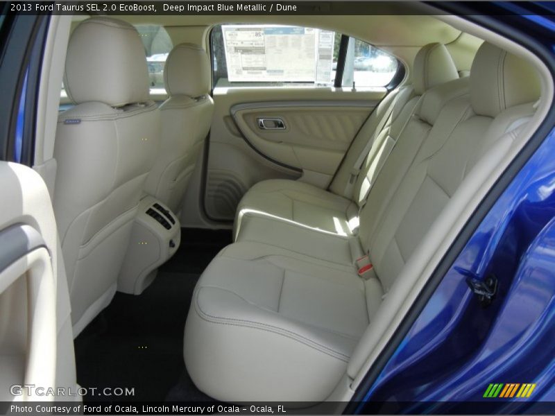  2013 Taurus SEL 2.0 EcoBoost Dune Interior