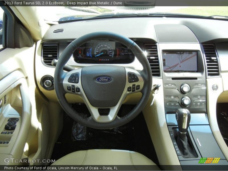 Dashboard of 2013 Taurus SEL 2.0 EcoBoost