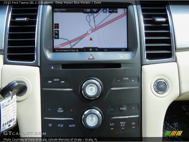 Controls of 2013 Taurus SEL 2.0 EcoBoost