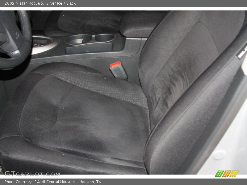 Silver Ice / Black 2009 Nissan Rogue S