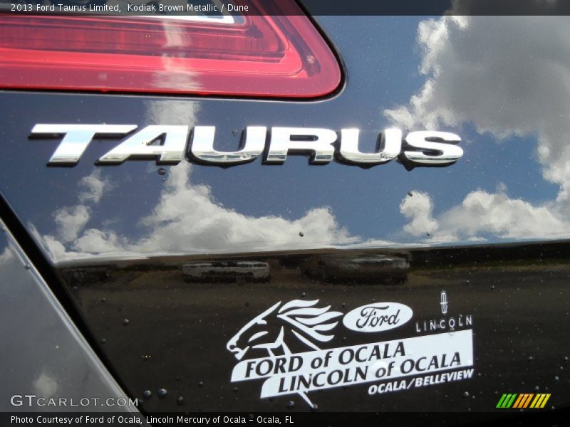 Kodiak Brown Metallic / Dune 2013 Ford Taurus Limited