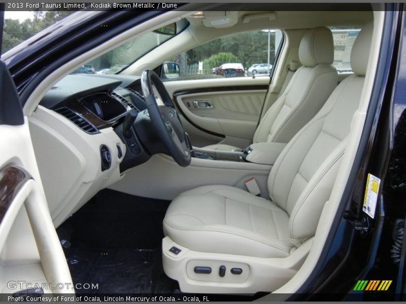  2013 Taurus Limited Dune Interior