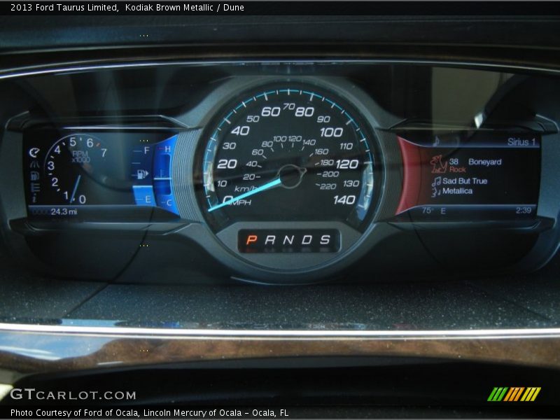  2013 Taurus Limited Limited Gauges
