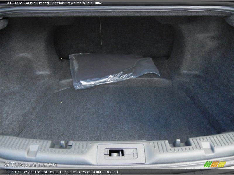  2013 Taurus Limited Trunk