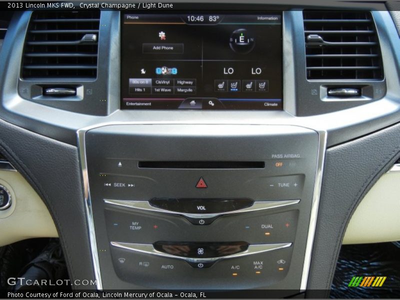 Crystal Champagne / Light Dune 2013 Lincoln MKS FWD