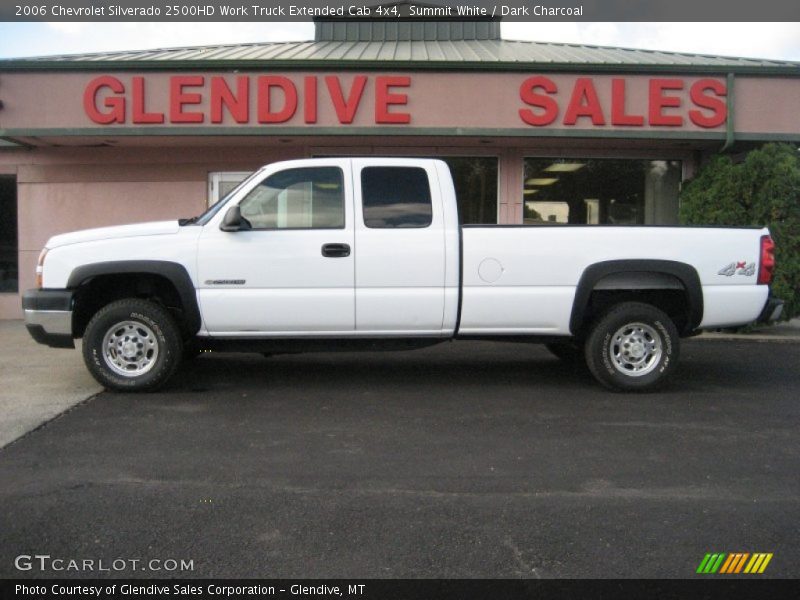 Summit White / Dark Charcoal 2006 Chevrolet Silverado 2500HD Work Truck Extended Cab 4x4