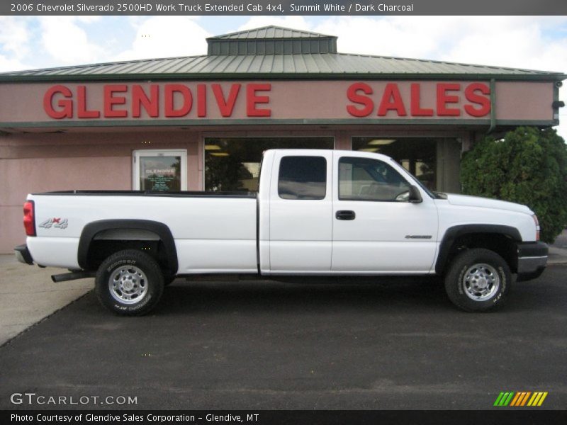 Summit White / Dark Charcoal 2006 Chevrolet Silverado 2500HD Work Truck Extended Cab 4x4