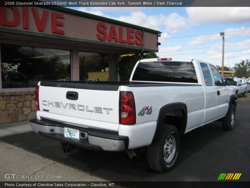Summit White / Dark Charcoal 2006 Chevrolet Silverado 2500HD Work Truck Extended Cab 4x4