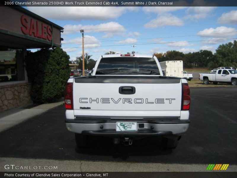 Summit White / Dark Charcoal 2006 Chevrolet Silverado 2500HD Work Truck Extended Cab 4x4