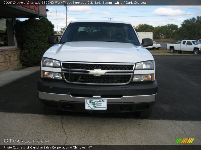 Summit White / Dark Charcoal 2006 Chevrolet Silverado 2500HD Work Truck Extended Cab 4x4