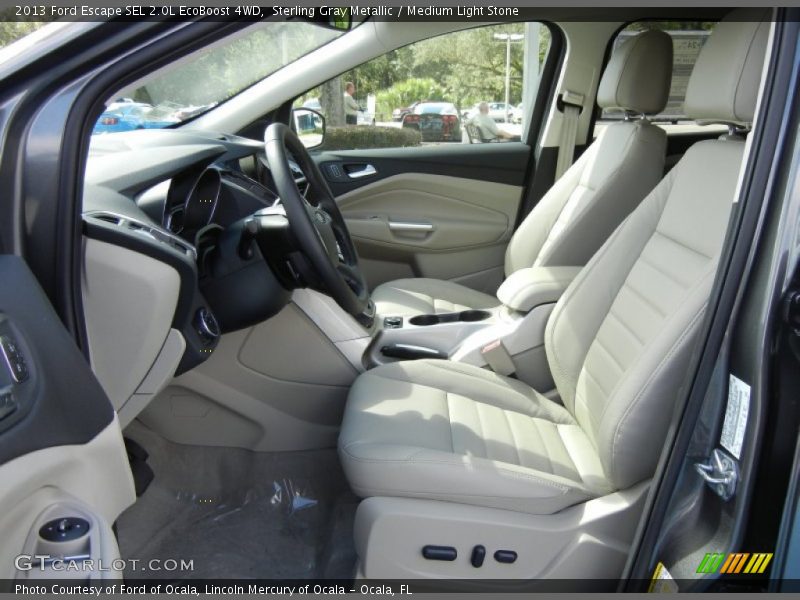  2013 Escape SEL 2.0L EcoBoost 4WD Medium Light Stone Interior