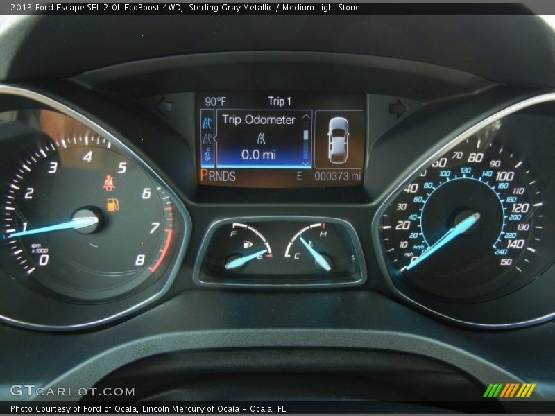  2013 Escape SEL 2.0L EcoBoost 4WD SEL 2.0L EcoBoost 4WD Gauges