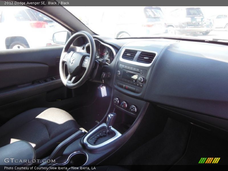 Black / Black 2012 Dodge Avenger SE