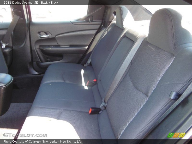 Black / Black 2012 Dodge Avenger SE