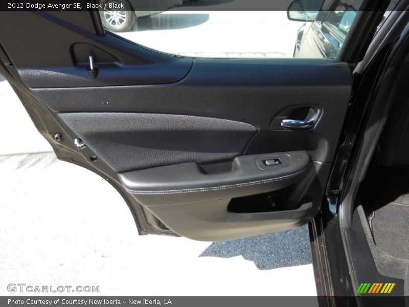 Black / Black 2012 Dodge Avenger SE