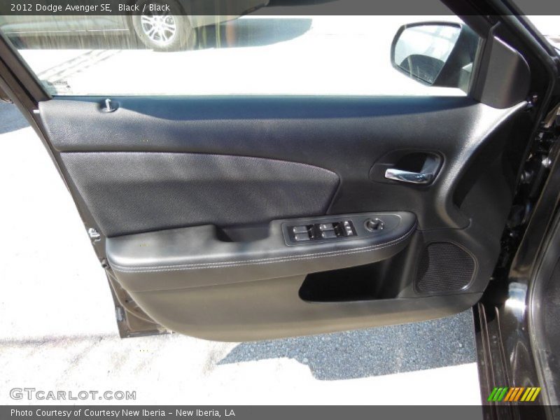 Black / Black 2012 Dodge Avenger SE