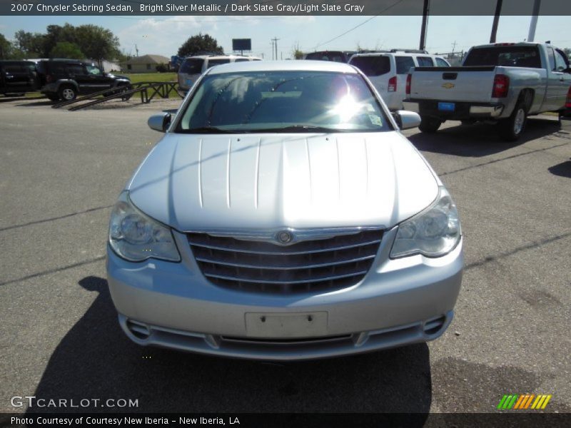 Bright Silver Metallic / Dark Slate Gray/Light Slate Gray 2007 Chrysler Sebring Sedan