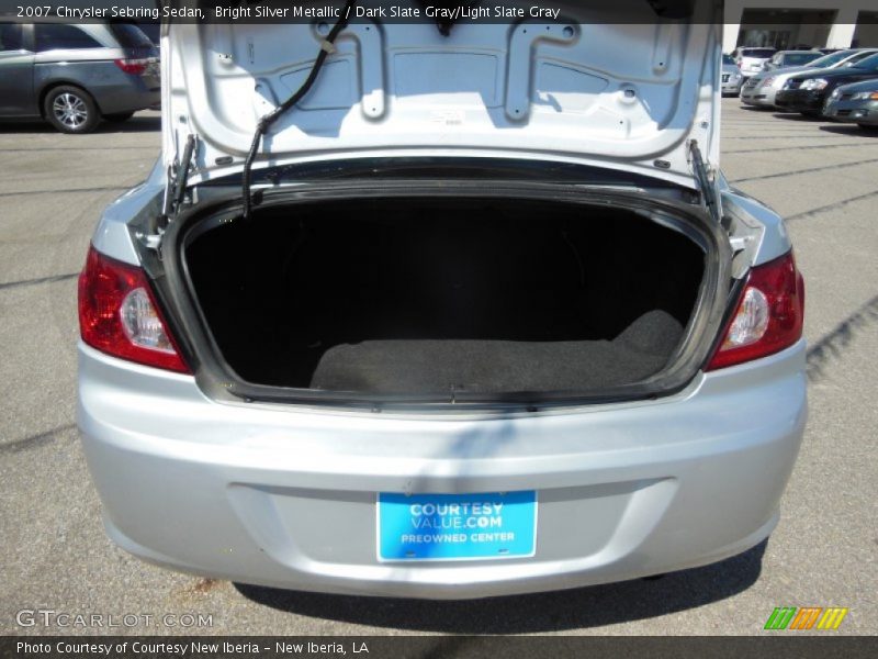 Bright Silver Metallic / Dark Slate Gray/Light Slate Gray 2007 Chrysler Sebring Sedan