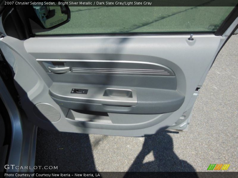 Bright Silver Metallic / Dark Slate Gray/Light Slate Gray 2007 Chrysler Sebring Sedan