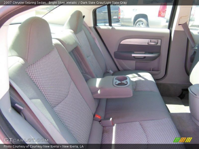 Bright Silver Metallic / Dark Slate Gray/Light Slate Gray 2007 Chrysler Sebring Sedan