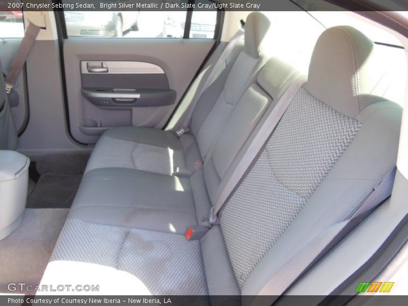 Bright Silver Metallic / Dark Slate Gray/Light Slate Gray 2007 Chrysler Sebring Sedan