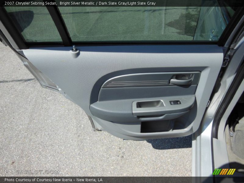 Bright Silver Metallic / Dark Slate Gray/Light Slate Gray 2007 Chrysler Sebring Sedan