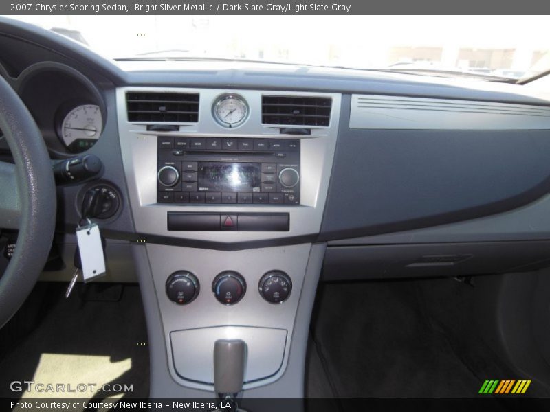 Bright Silver Metallic / Dark Slate Gray/Light Slate Gray 2007 Chrysler Sebring Sedan
