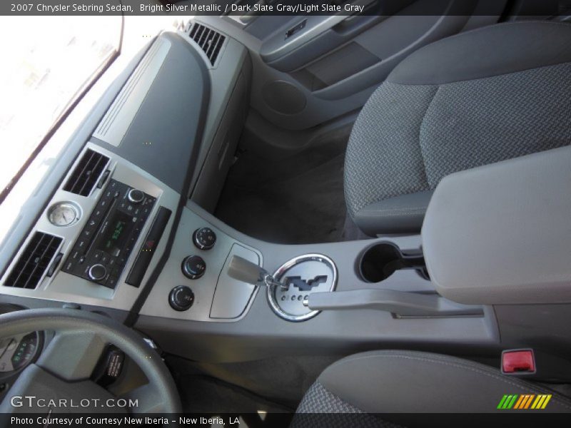 Bright Silver Metallic / Dark Slate Gray/Light Slate Gray 2007 Chrysler Sebring Sedan