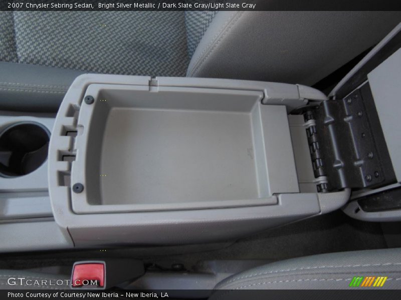 Bright Silver Metallic / Dark Slate Gray/Light Slate Gray 2007 Chrysler Sebring Sedan