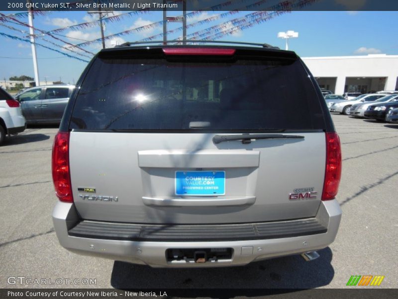 Silver Birch Metallic / Light Titanium 2008 GMC Yukon SLT