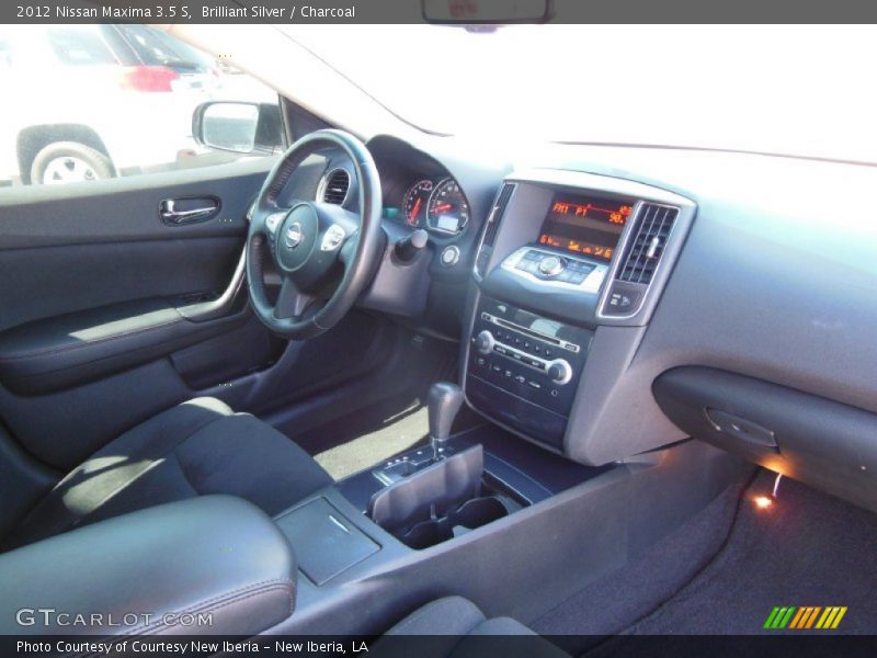 Brilliant Silver / Charcoal 2012 Nissan Maxima 3.5 S