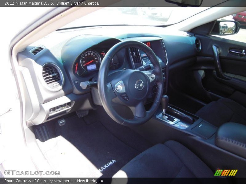 Brilliant Silver / Charcoal 2012 Nissan Maxima 3.5 S