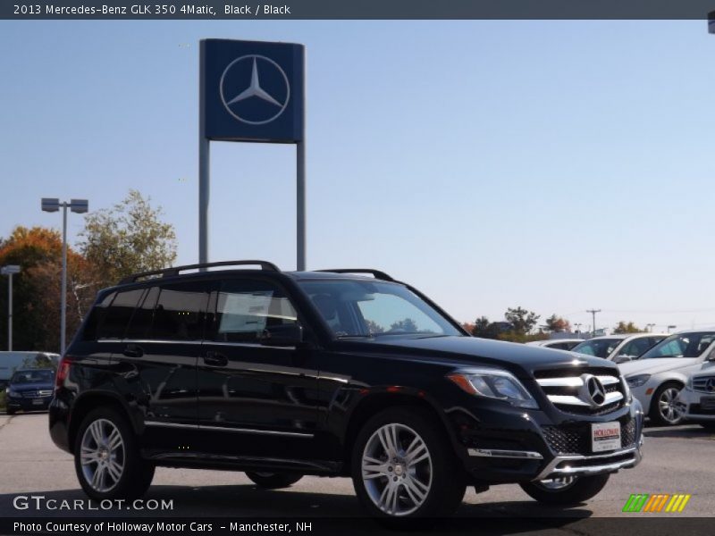 Black / Black 2013 Mercedes-Benz GLK 350 4Matic
