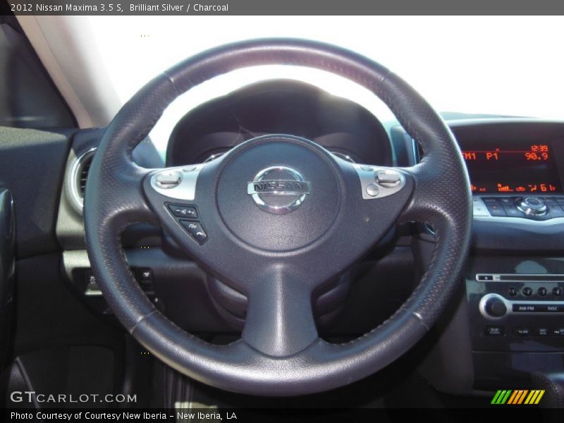 Brilliant Silver / Charcoal 2012 Nissan Maxima 3.5 S