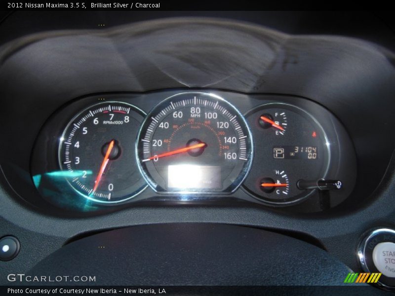 Brilliant Silver / Charcoal 2012 Nissan Maxima 3.5 S