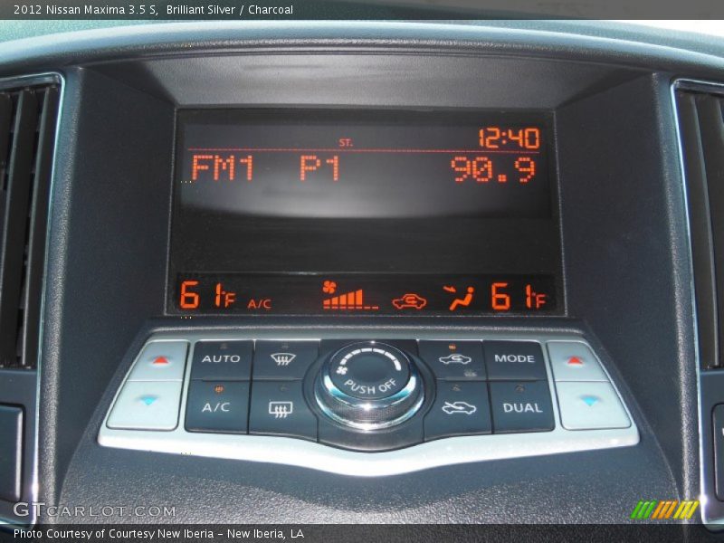 Brilliant Silver / Charcoal 2012 Nissan Maxima 3.5 S