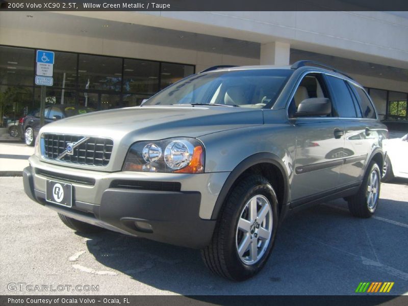 Willow Green Metallic / Taupe 2006 Volvo XC90 2.5T