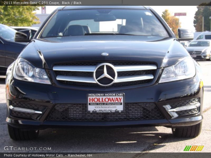 Black / Black 2013 Mercedes-Benz C 250 Coupe