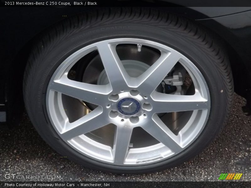 Black / Black 2013 Mercedes-Benz C 250 Coupe