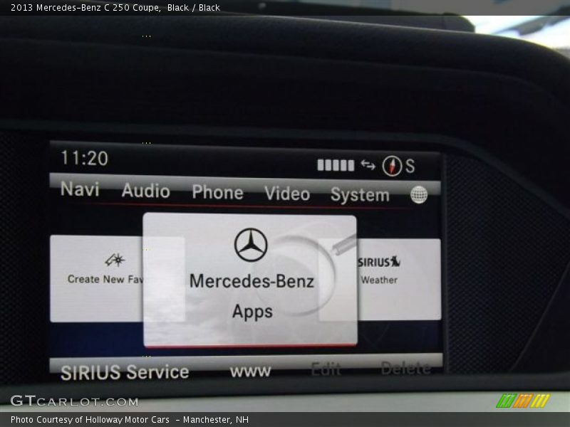 Black / Black 2013 Mercedes-Benz C 250 Coupe